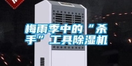 梅雨季中的“杀手”工具除湿机