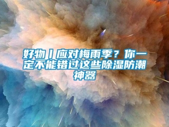 常见问题好物丨应对梅雨季？你一定不能错过这些除湿防潮神器
