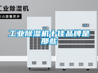 常见问题工业除湿机十佳品牌是那些