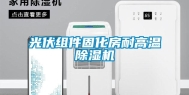光伏组件固化房耐高温除湿机