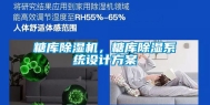 糖库除湿机，糖库除湿系统设计方案
