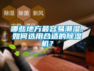 行业新闻哪些地方最容易潮湿，如何选用合适的除湿机？