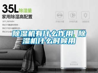 行业新闻除湿机有什么作用 除湿机什么时候用