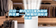 介绍一种存放纤维内窥镜的装置——简易恒温除湿镜柜