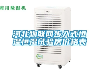 知识百科河北物联网步入式恒温恒湿试验房价格表