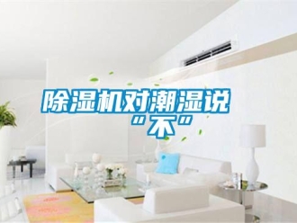 企业新闻除湿机对潮湿说“不”