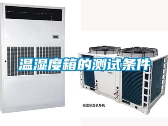 企业新闻温湿度箱的测试条件