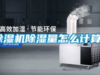 企业新闻除湿机除湿量怎么计算？