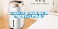 工业除湿：工业除湿机的用途和分类有哪些？