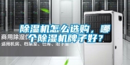 除湿机怎么选购，哪个除湿机牌子好？