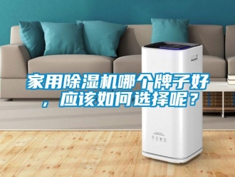 常见问题家用除湿机哪个牌子好，应该如何选择呢？