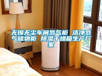 企业新闻无锡无尘车间氮气柜 洁净氮气储物柜 除湿干燥箱生产厂家