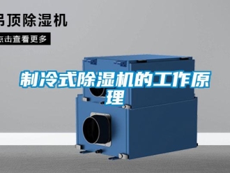行业新闻制冷式除湿机的工作原理