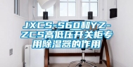 JXCS-S60和YZ-ZCS高低压开关柜专用除湿器的作用