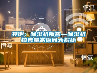 行业新闻其他：除湿机销售—除湿机销售量高原因大揭秘