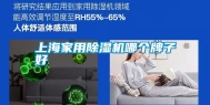 上海家用除湿机哪个牌子好