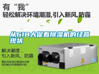 企业新闻从618大促看除湿机的经营现状