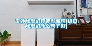 国外除湿机有哪些品牌(进口除湿机什么牌子好)