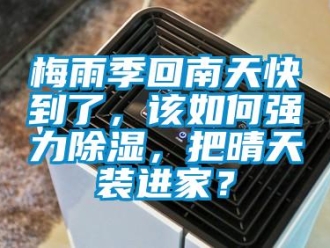 常见问题梅雨季回南天快到了，该如何强力除湿，把晴天装进家？