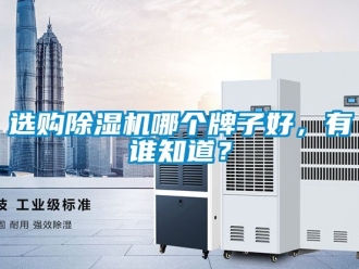 行业新闻选购除湿机哪个牌子好，有谁知道？