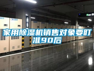 行业新闻家用除湿机销售对象要盯准90后