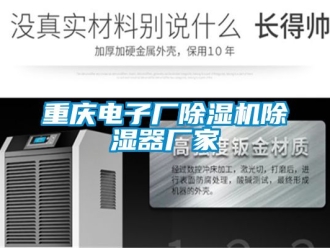 企业新闻重庆电子厂除湿机除湿器厂家