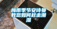 梅雨季节安诗曼教您如何赶走潮湿