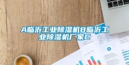 A临沂工业除湿机B临沂工业除湿机厂家C