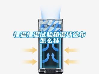 知识百科恒温恒湿试验箱湿球纱布怎么挂