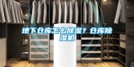 地下仓库怎么除湿？仓库除湿机