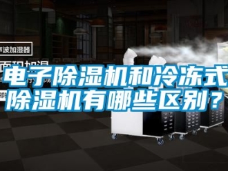 行业新闻电子除湿机和冷冻式除湿机有哪些区别？