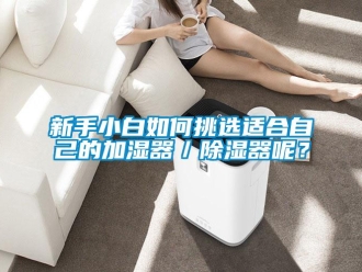 行业新闻新手小白如何挑选适合自己的加湿器／除湿器呢？