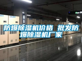 企业新闻防爆除湿机价格 批发防爆除湿机厂家