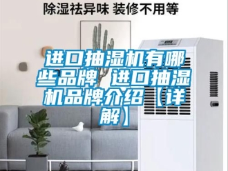企业新闻进口抽湿机有哪些品牌 进口抽湿机品牌介绍【详解】