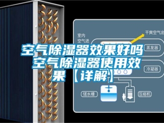 行业新闻空气除湿器效果好吗 空气除湿器使用效果【详解】