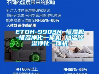 常见问题ETDH-9903N 恒湿机-恒湿净化一体机 加湿除湿净化一体机