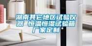 湖南其它地区试验仪器 恒温恒湿试验箱厂家定制