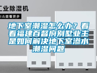 企业新闻地下室潮湿怎么办？看看福建百督府别墅业主是如何解决地下室渗水潮湿问题