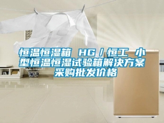 知识百科恒温恒湿箱 HG／恒工 小型恒温恒湿试验箱解决方案 采购批发价格
