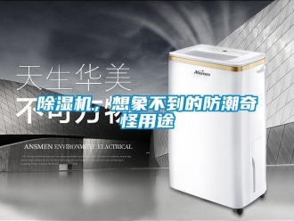 常见问题除湿机，想象不到的防潮奇怪用途