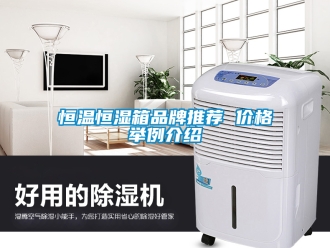 知识百科恒温恒湿箱品牌推荐 价格举例介绍