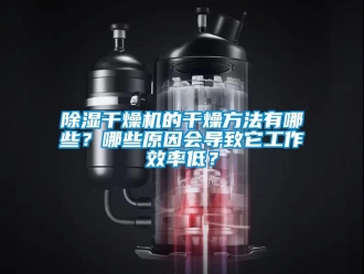 企业新闻除湿干燥机的干燥方法有哪些？哪些原因会导致它工作效率低？