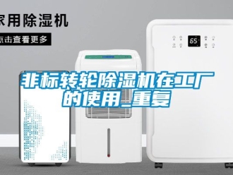常见问题非标转轮除湿机在工厂的使用_重复