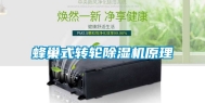 蜂巢式转轮除湿机原理
