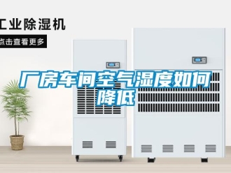 常见问题厂房车间空气湿度如何降低