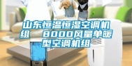 山东恒温恒湿空调机组  8000风量单暖型空调机组