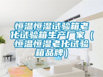 知识百科恒温恒湿试验箱老化试验箱生产厂家（恒温恒湿老化试验箱品牌）
