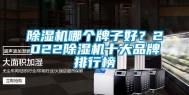除湿机哪个牌子好？2022除湿机十大品牌排行榜