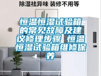 知识百科恒温恒湿试验箱的常见故障及建议修理步骤 恒温恒湿试验箱维修保养