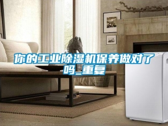 常见问题你的工业除湿机保养做对了吗_重复